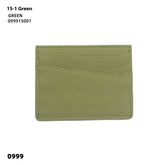 Leather Oil Edge Oblique Thin CardHolder