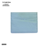 Leather Oil Edge Oblique Thin CardHolder
