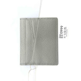 Leather Oil Edge Oblique Thin CardHolder