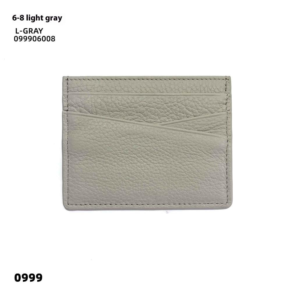 Leather Oil Edge Oblique Thin CardHolder