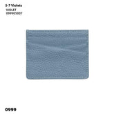 Leather Oil Edge Oblique Thin CardHolder