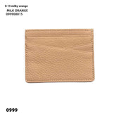 Leather Oil Edge Oblique Thin CardHolder