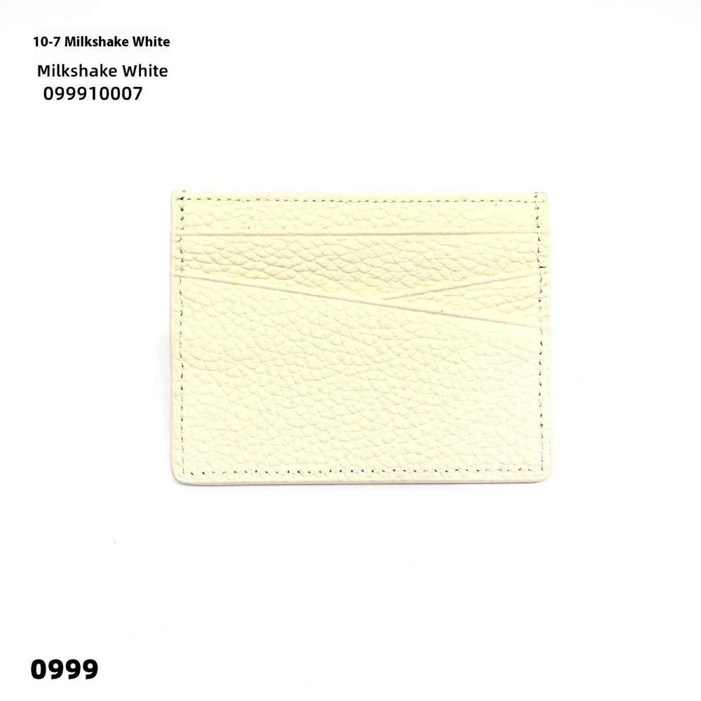Leather Oil Edge Oblique Thin CardHolder