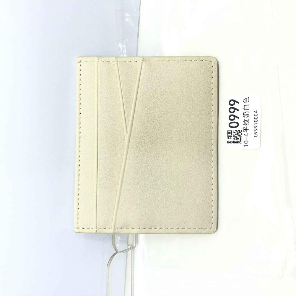 Leather Oil Edge Oblique Thin CardHolder