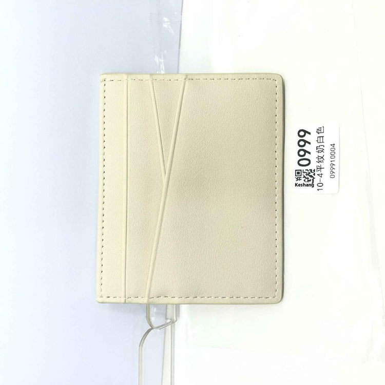 Leather Oil Edge Oblique Thin CardHolder