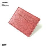 Leather Oil Edge Oblique Thin CardHolder
