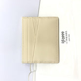 Leather Oil Edge Oblique Thin CardHolder