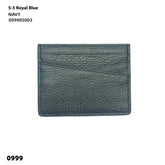 Leather Oil Edge Oblique Thin CardHolder