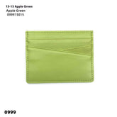 Leather Oil Edge Oblique Thin CardHolder