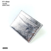 Leather Oil Edge Oblique Thin CardHolder