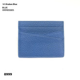 Leather Oil Edge Oblique Thin CardHolder