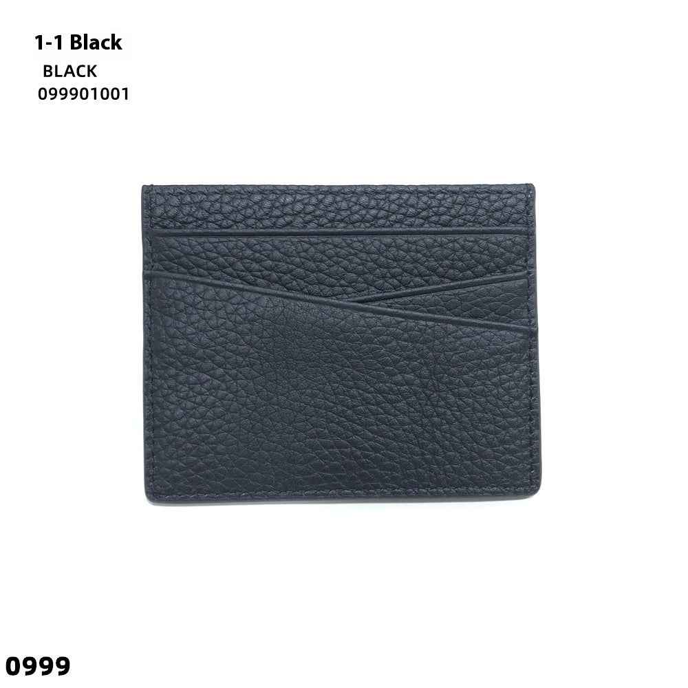 Leather Oil Edge Oblique Thin CardHolder