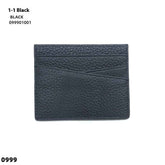 Leather Oil Edge Oblique Thin CardHolder