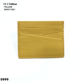 Leather Oil Edge Oblique Thin CardHolder