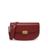 Leather Retro chic and durable style Saddle Bag