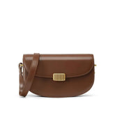 Leather Retro chic and durable style Saddle Bag