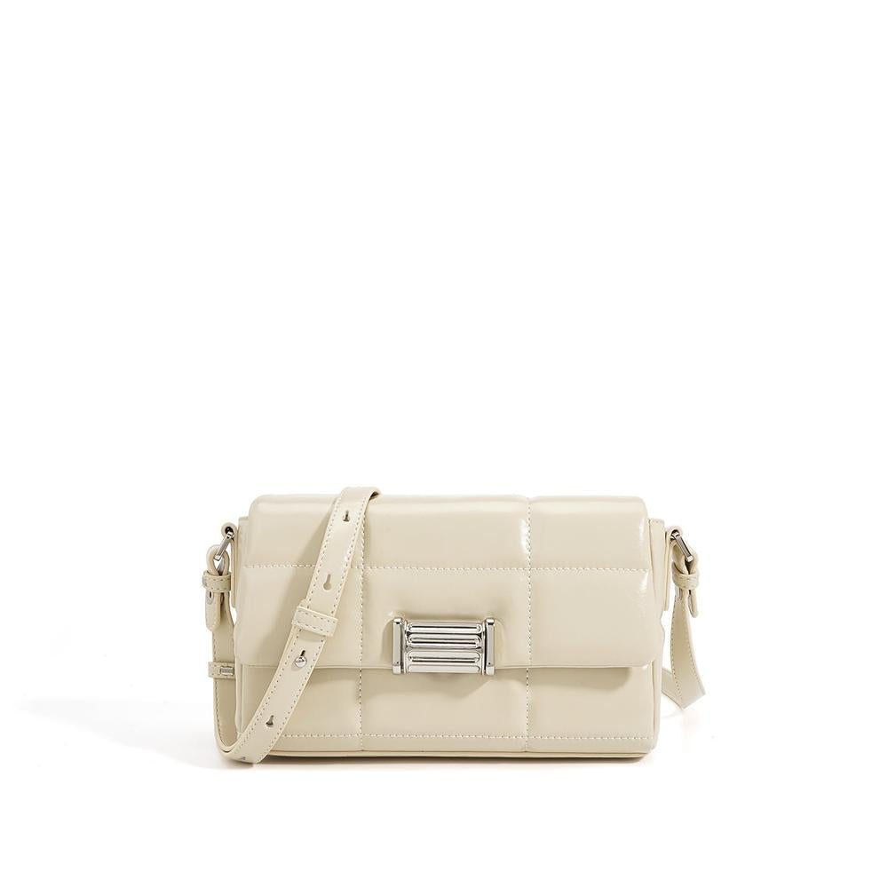 Leather Small Square Crossbody Bag