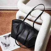 Leather Tote Bag - Premium Genuine Leather Tote for Women