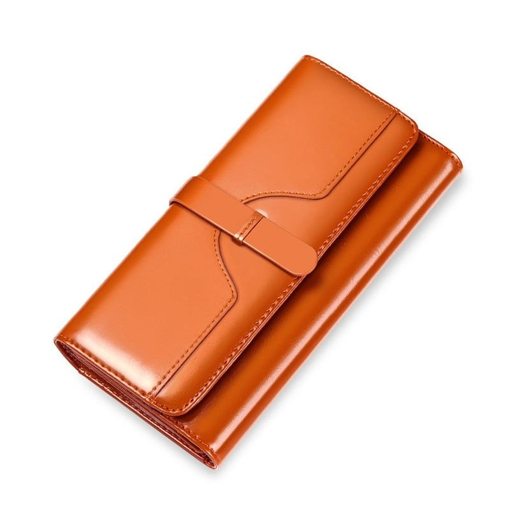 Leather Tri Fold Wallet