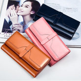 Leather Tri Fold Wallet