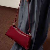 Leather chic medium size Shoulder Bag