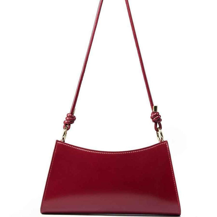 Leather chic medium size Shoulder Bag