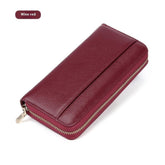 Long High-Grade Leather Wallet for Women