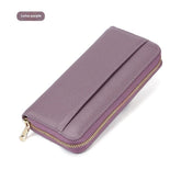 Long High-Grade Leather Wallet for Women