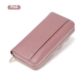 Long High-Grade Leather Wallet for Women