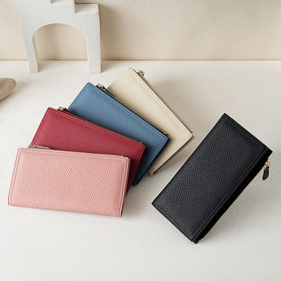 Luxury Leather Long Wallet