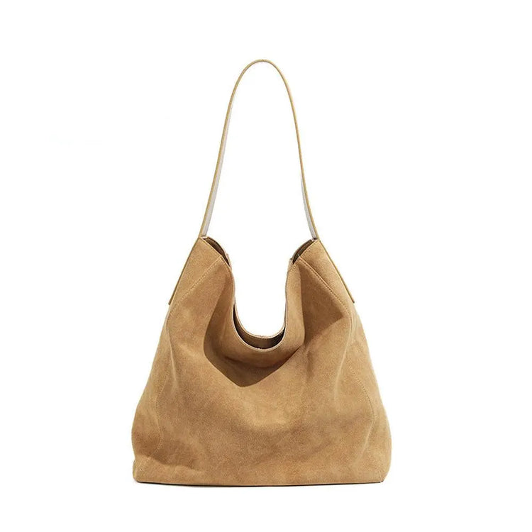 Matte Suede High-grade Tote Bag