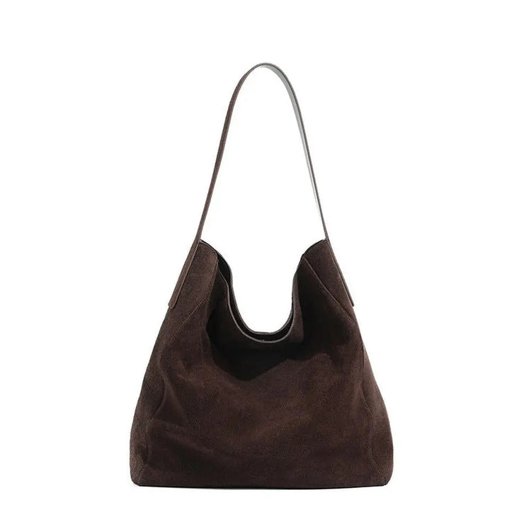 Matte Suede High-grade Tote Bag
