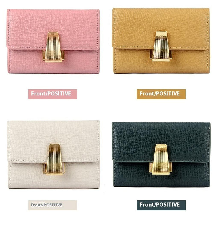 Multiple Card Slots Multi-functional Leather Wallet