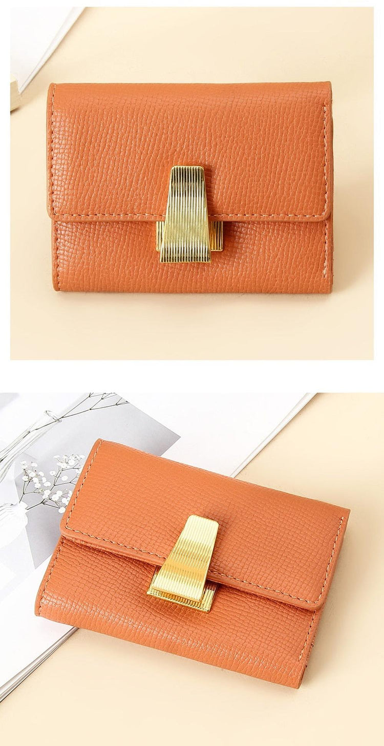 Multiple Card Slots Multi-functional Leather Wallet