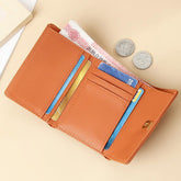 Multiple Card Slots Multi-functional Leather Wallet