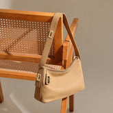 New Genuine Leather Dumpling Shoulder Bag