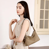 New Genuine Leather Dumpling Shoulder Bag