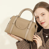 New Genuine Leather Versatile Handbag