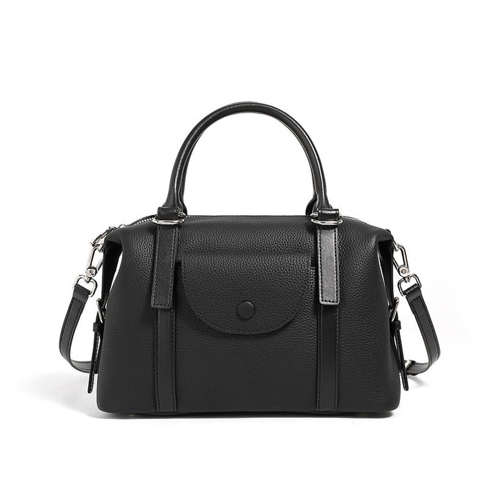 New Genuine Leather Versatile Handbag