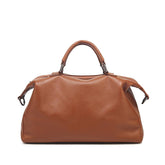 New Genuine pillow shaped Leather Handbag