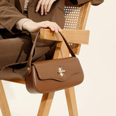 New Moon Baguette Handbag