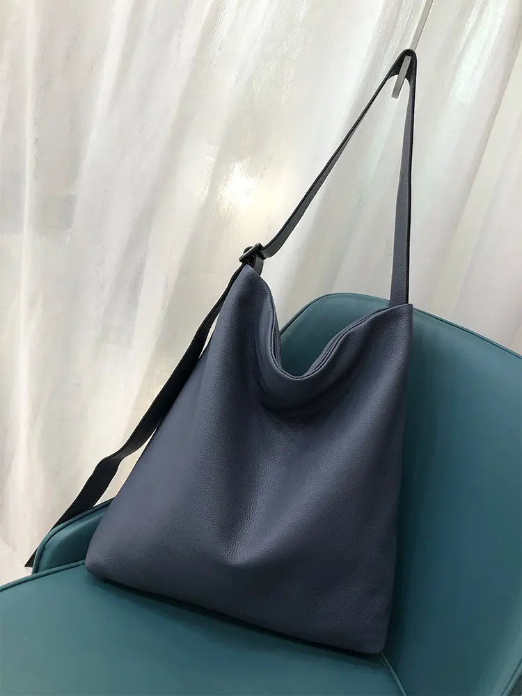 New Top Layer Cowhide Shoulder Bag