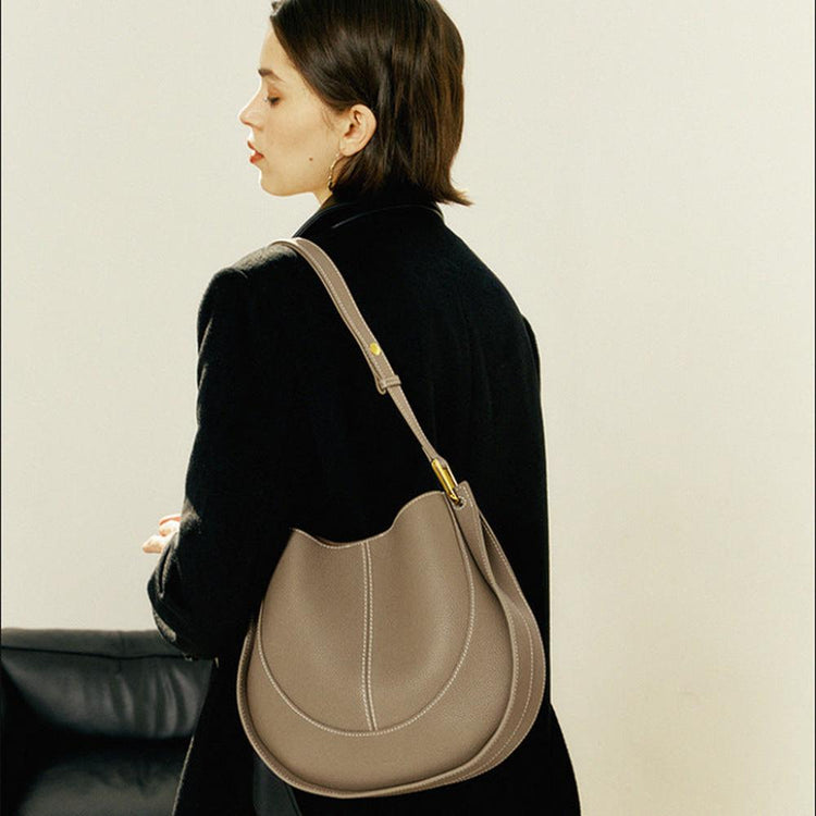 Niche Luxury Leather Shoulder Bag