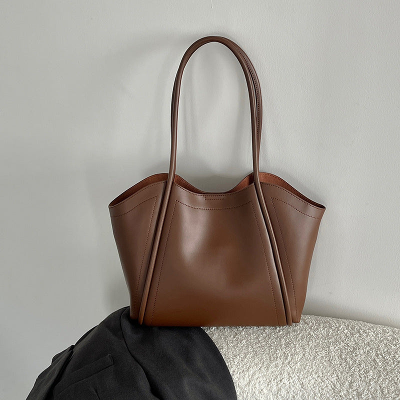 Shoulder Cowhide large capacity Bag
