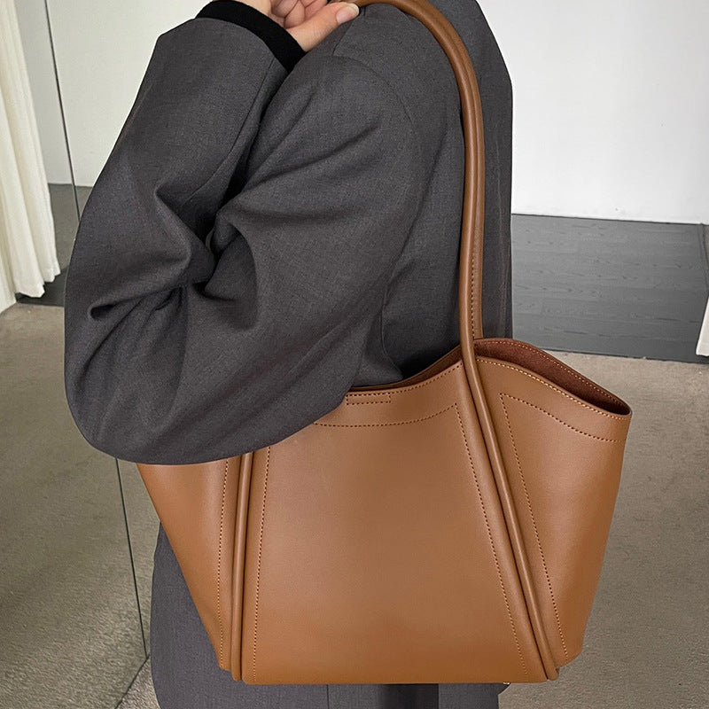 Shoulder Cowhide large capacity Bag