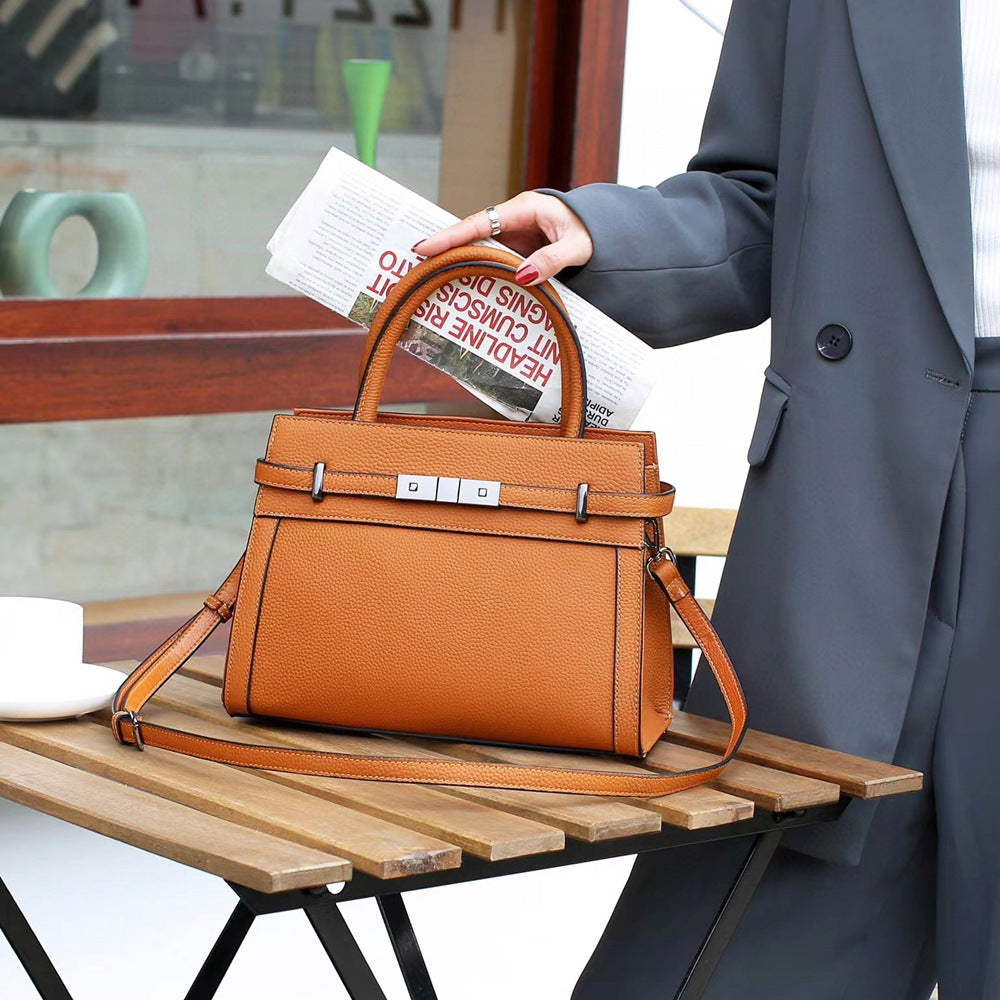 High-Grade Genuine Leather Handbag