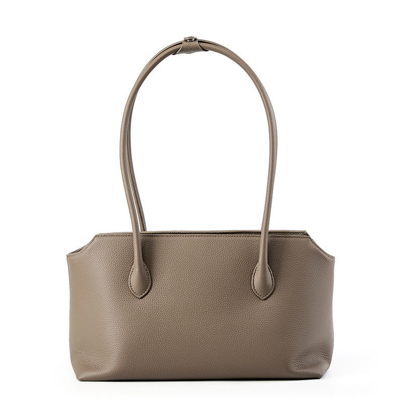 One-shoulder Commuter New High-grade Leather Bag