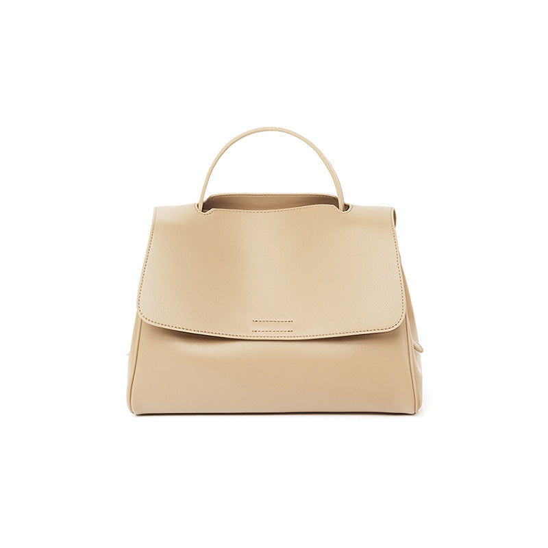 Sac à main messager tendance en cuir souple