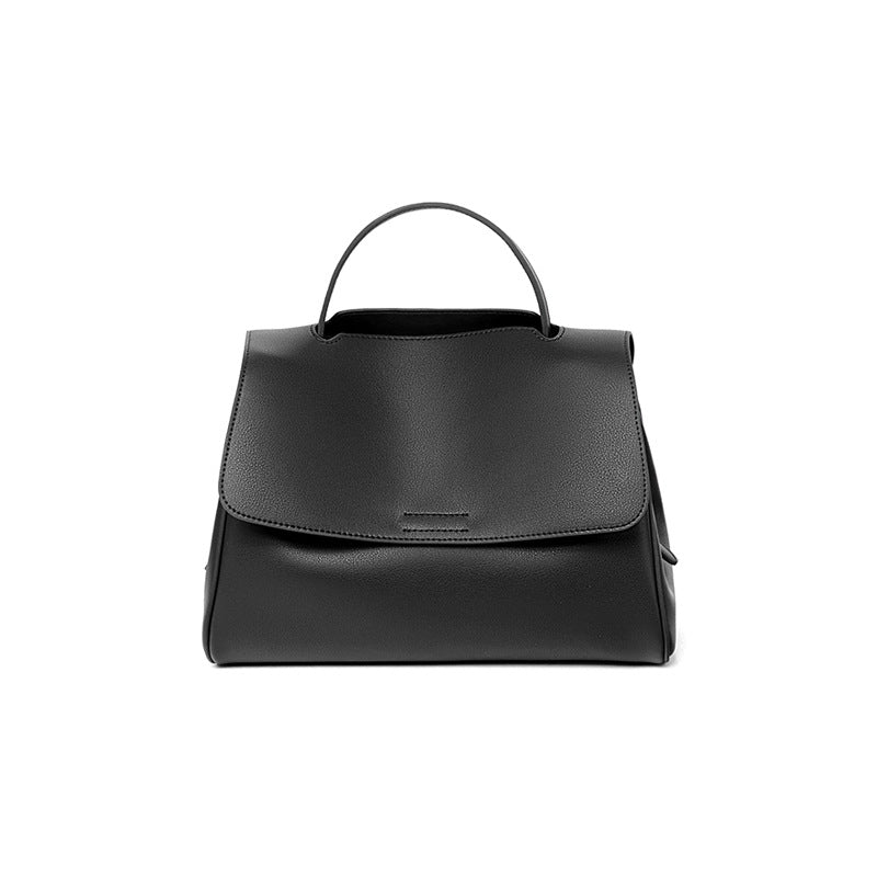 Sac à main messager tendance en cuir souple