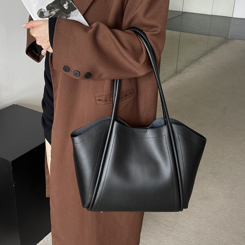 Shoulder Cowhide large capacity Bag